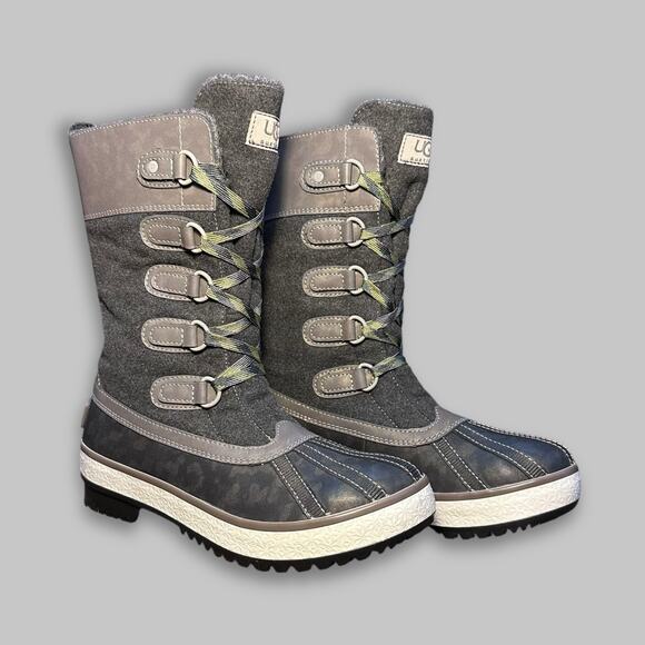 Ugg Shoes - UGG Australia Waterproof Gray Winter Snow Boots - Women’s Size 5